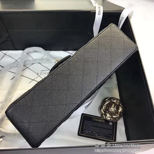 香奈兒CHANEL 升級版A1112全新經典小羊皮金銀鏈條單肩斜挎包 DSC1736